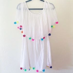 Off the shoulder cotton dress